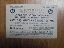 Ancien petit buvard d'occasion  La Turballe