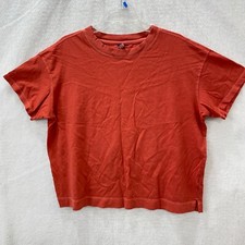 Camiseta Feminina Crop Grande Laranja Velha Azul Marinho Algodão Macio Manga Curta Gola Redonda, usado comprar usado Camiseta Feminina Crop Grande Laranja Velha Azul Marinho Algodão Macio Manga Curta Gola Redonda, usado comprar usado  Enviando para Brazil