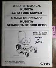 Kubota zg222 zg227 for sale  Niagara Falls