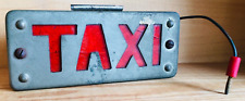 Antique taxi sign d'occasion  Expédié en Belgium
