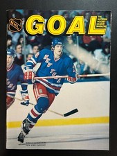 Novembro 1985 GOAL Hockey Magazine NHL com Tomas Sandstrom N.Y Rangers VTG NICE! comprar usado  Enviando para Brazil