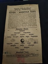 Vintage doncaster rovers for sale  BRADFORD