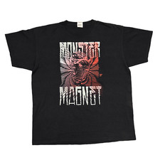 Camiseta Monster Magnet XL Black Tour concerto banda de rock Kyuss Electric Wizard comprar usado  Enviando para Brazil