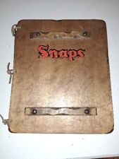 Vintage wood leather for sale  Montello