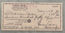Harry caray autograph for sale  Jacksonville