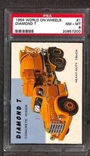 Usado, 1954 World on Wheels #1 DIAMOND T BETON MIXER PSA 8 NM-MT 20857200  comprar usado  Enviando para Brazil