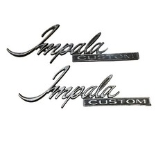 Emblema de painel de vela de teto personalizado Chevrolet Impala # 9849507 OEM pinos e clipes usados comprar usado  Enviando para Brazil