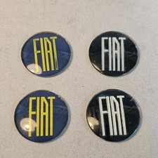 NOS alte Lagerware 50er Jahre Fiat Glas Embleme 30mm Vintage Oldtimer Logo comprar usado  Enviando para Brazil