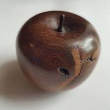 Apple wooden figural for sale  OXFORD