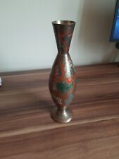 Metallische vase indien gebraucht kaufen  Koblenz