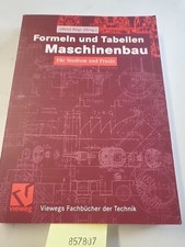 Formeln tabellen maschinenbau gebraucht kaufen  Bad Vilbel