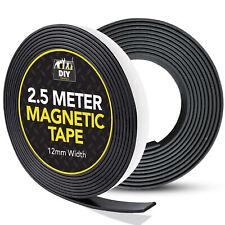 Fita magnética autoadesiva 2,5M | Tiras magnéticas flexíveis 12mm x 2mm anisotrópicas comprar usado  Enviando para Brazil