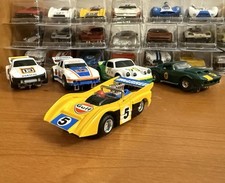 Carro caça-níqueis HTF 1979 Tyco HO #6939 HP2 Curve Hugger McLaren M8F amarelo/azul/preto #5 Gulf comprar usado  Enviando para Brazil