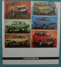 Lada brochure 1984 for sale  BOURNEMOUTH