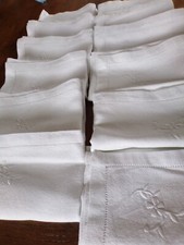 Antique linen monogram d'occasion  Expédié en Belgium