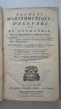 Livre ancien eléments d'occasion  Dinan