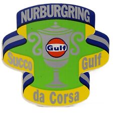 Adesivo gulf nurburgring usato  Sarzana