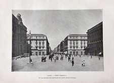 Stampa antica campania usato  Italia
