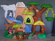 Fisher Price Little People Zoo Talkers Zootalkers Zestaw do zabawy 11 figurek zwierząt Zestaw na sprzedaż  Wysyłka do Poland