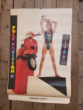 Piaggio vespa calendario usato  Italia