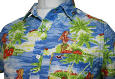 Hollister hawaiian print for sale  WORTHING