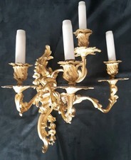 Appliques dorate coppia usato  Catania