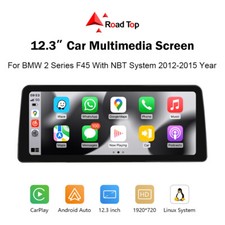 Estéreo multimídia tela sensível ao toque CarPlay sem fio para BMW 2 F45 F46 NBT navegação GPS comprar usado  Enviando para Brazil