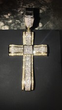 Men diamond cross for sale  York