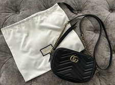 Gucci black leather for sale  LICHFIELD