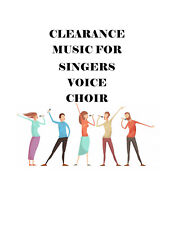 Clearance voice singing for sale  East Aurora