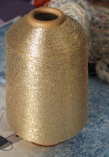 Lurex garn gold gebraucht kaufen  Weißenfels