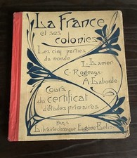 Manuel scolaire colonies d'occasion  Givry