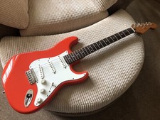 Fiesta red stratocaster for sale  PRESTON