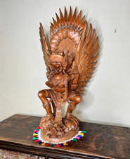 Garuda holzstatue lebensgroß gebraucht kaufen  Goldkronach