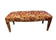 Floral upholstered bench for sale  Gardena
