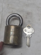 Cadeado antigo Eagle Lock latão maciço ferro fundido cilindro com chave funciona, usado comprar usado Cadeado antigo Eagle Lock latão maciço ferro fundido cilindro com chave funciona, usado comprar usado  Enviando para Brazil