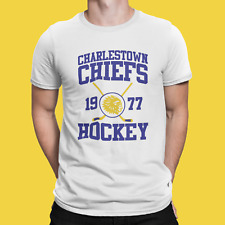 Charlestown Chiefs Slap Shot inspirado Camiseta Filme Engraçado hóquei no gelo Adultos Crianças comprar usado  Enviando para Brazil