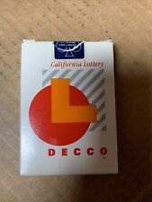 Vtg california lottery for sale  Oakland