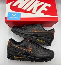 Nike Air Max 90 Volcano preto laranja magma (Reino Unido tamanho 9) comprar usado  Enviando para Brazil