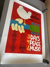 Vintage woodstock concert for sale  Riverside
