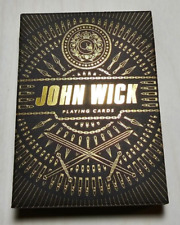 Cartas de baralho John Wick capítulo 4 NOVO LACRADO 2022 edição preta como visto no filme comprar usado  Enviando para Brazil