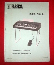 Farfisa vip61 service usato  Perugia