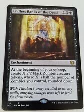 1x ENDLESS RANKINGS OF THE DEAD - Zumbi - COMANDANTE MTG - Magic the Gathering - NM comprar usado  Enviando para Brazil