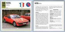 Matra murena 1980 for sale  SLEAFORD