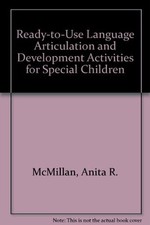 READY-TO-USE LANGUAGE ARTICULATION AND DEVELOPMENT By Anita R. Mcmillan & Eileen comprar usado  Enviando para Brazil