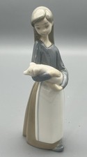 Lladro girl holding for sale  Mundelein