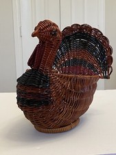Vintage wicker turkey for sale  Brookshire
