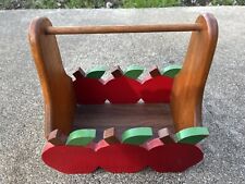 Wooden apple shaped for sale  Vallejo