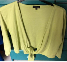 Lime green shrug for sale  DUDLEY