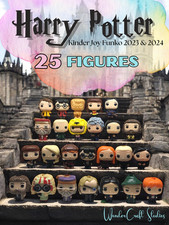 HARRY POTTER Kinder Joy Funko Pop Style Figurka ZESTAW 2023 i 2024 Rzadkie przedmioty kolekcjonerskie, używany na sprzedaż  PL